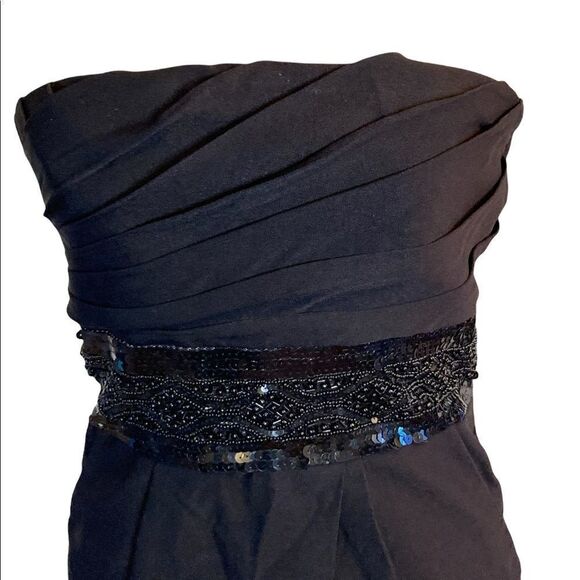 Speechless Junior’s Black Dress With Sequin Detail, Size 7 - Picture 4 of 8